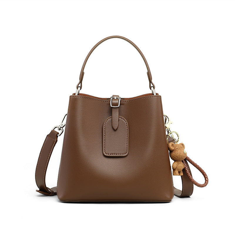 Women's Leather Summer Large Capacity Portable Crossbody Bags