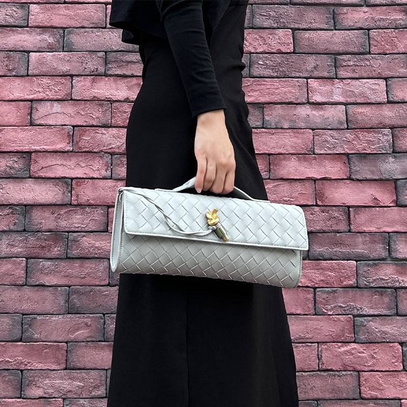Women's Fashion Trendy Genuine Leather Hand-held Release Handbags