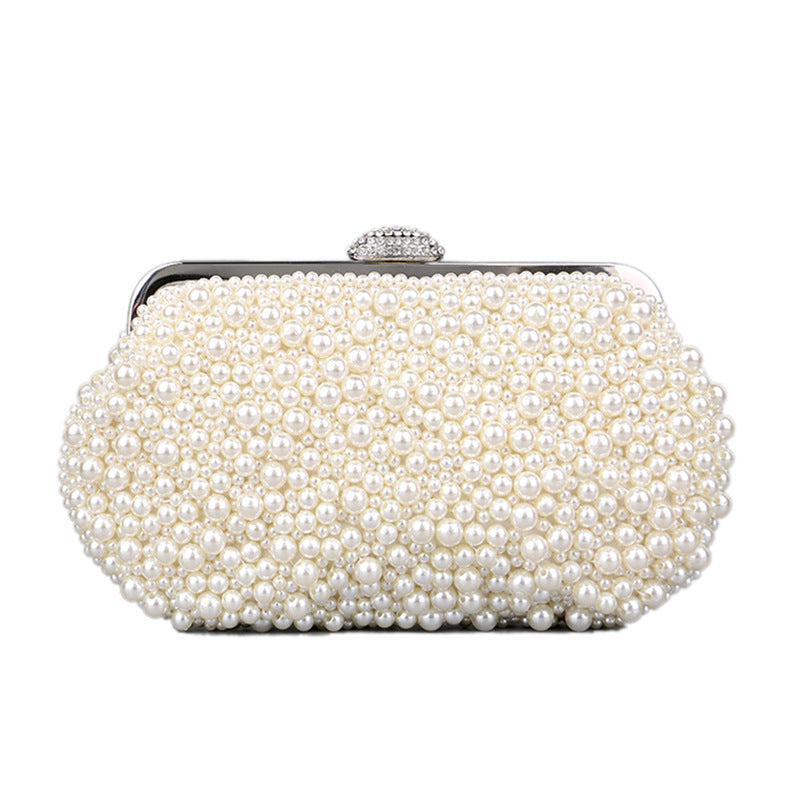 Women's Dinner Pearl Banquet Clutch Dress Cheongsam Evening Bags