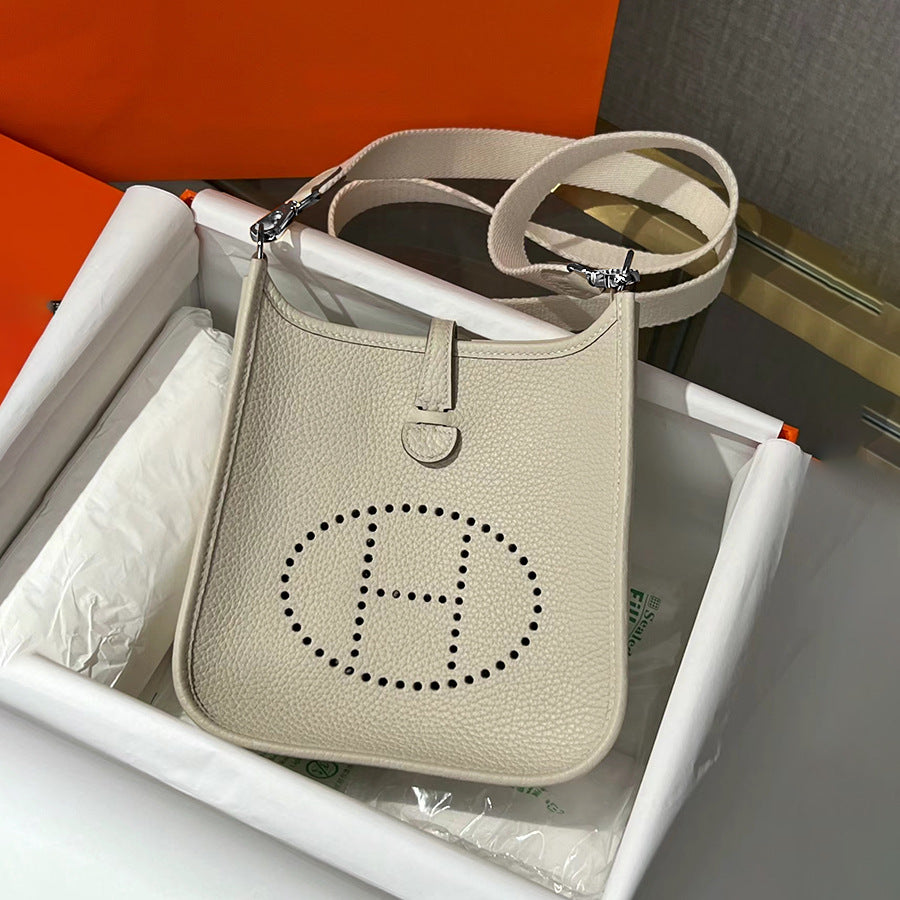Women's Imported Leather Genuine Soft Wax Thread Crossbody Bags