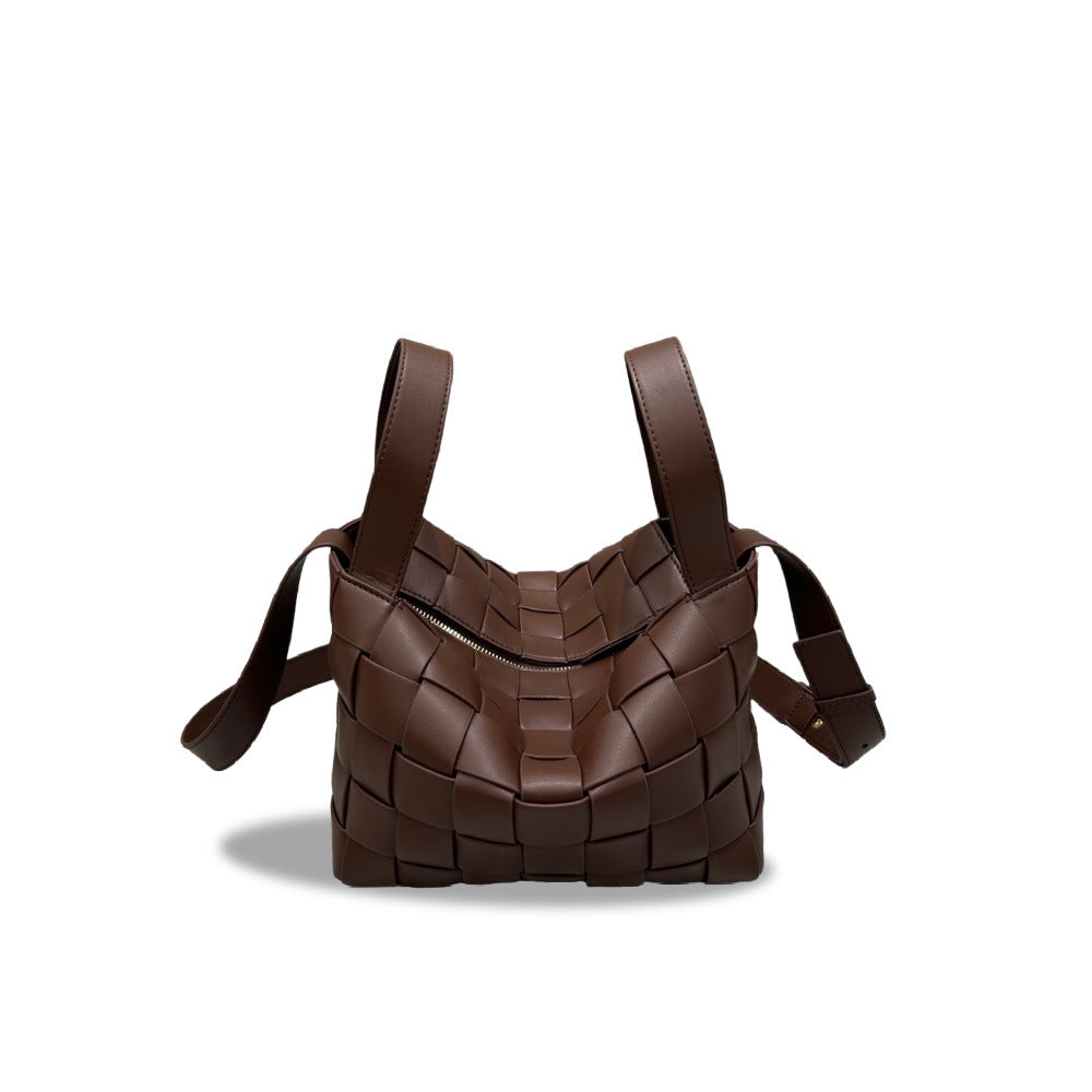 Women's Fashion Hand-woven Vegetable Basket Light Luxury Crossbody Bags