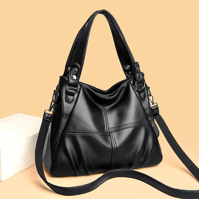 Women's Beautiful Soft Leather Fashion Mother Bags
