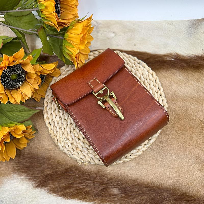 Women's Mobile For Genuine Leather Retro High-grade Crossbody Bags