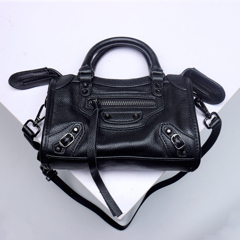 Women's First Layer Cowhide Leather Soft Fashion Handbags