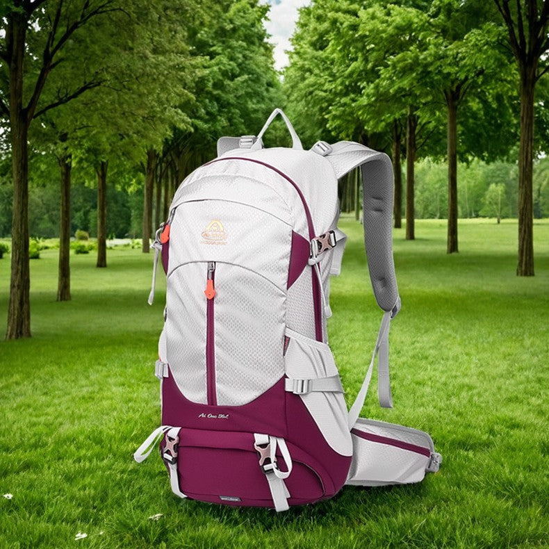 Women's & Men's & Water-resistant Suspension Carrying Nylon Mountaineering Backpacks
