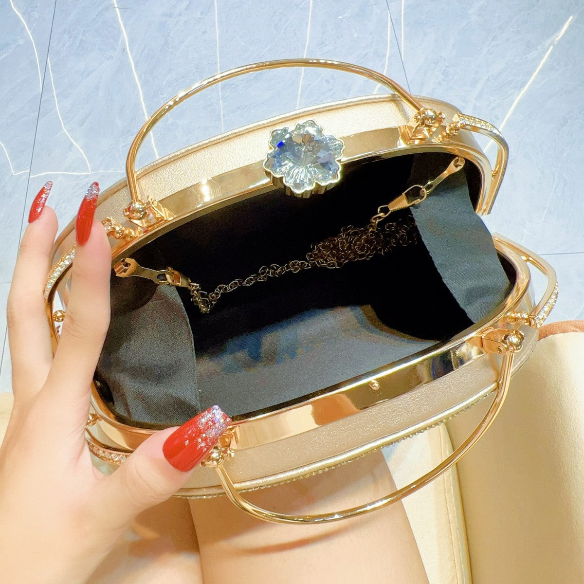Women's Gorgeous Elegant Exquisite Classic Style Diamond Bags