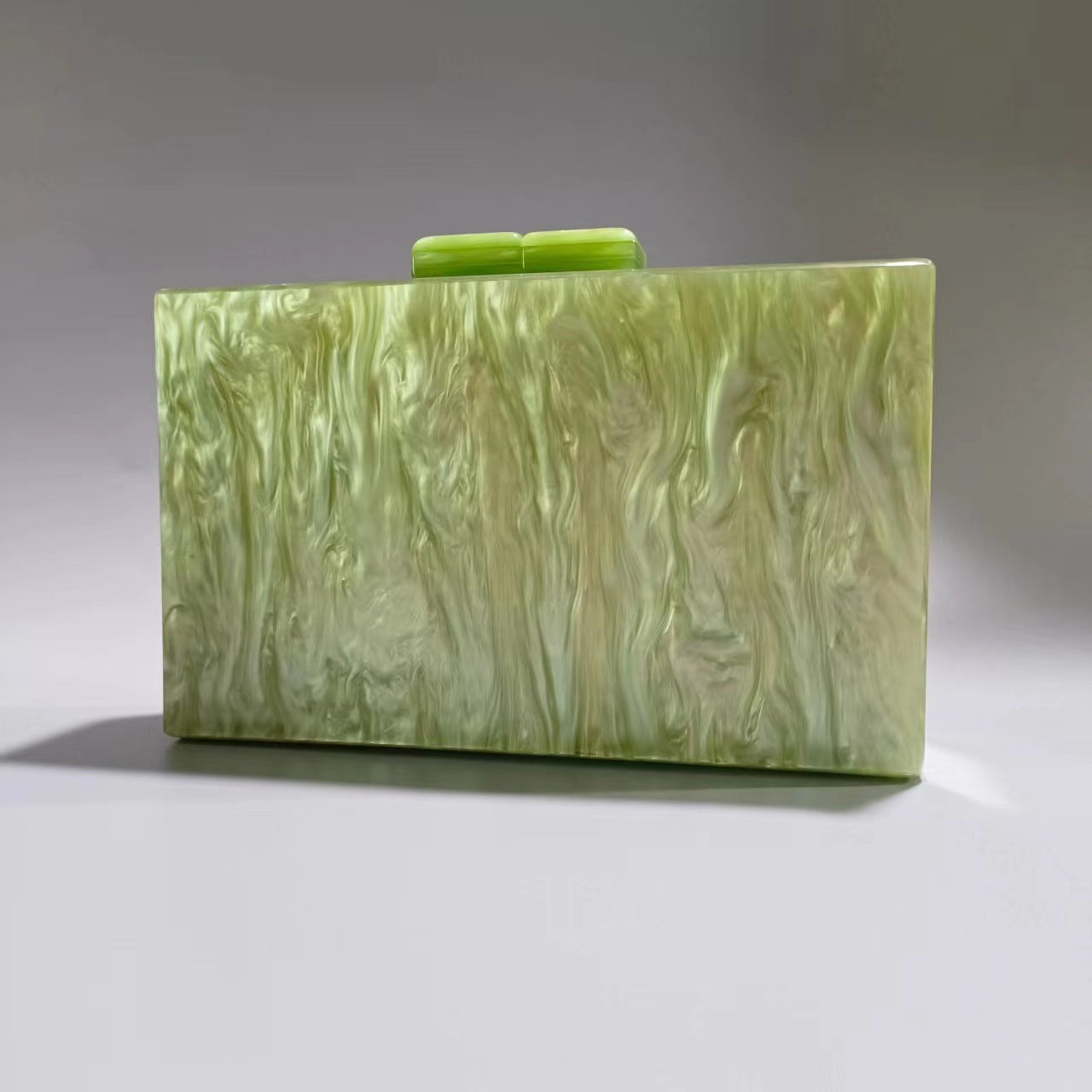Women's Pearlescent Acrylic Wedding Banquet Clutch Evening Bags