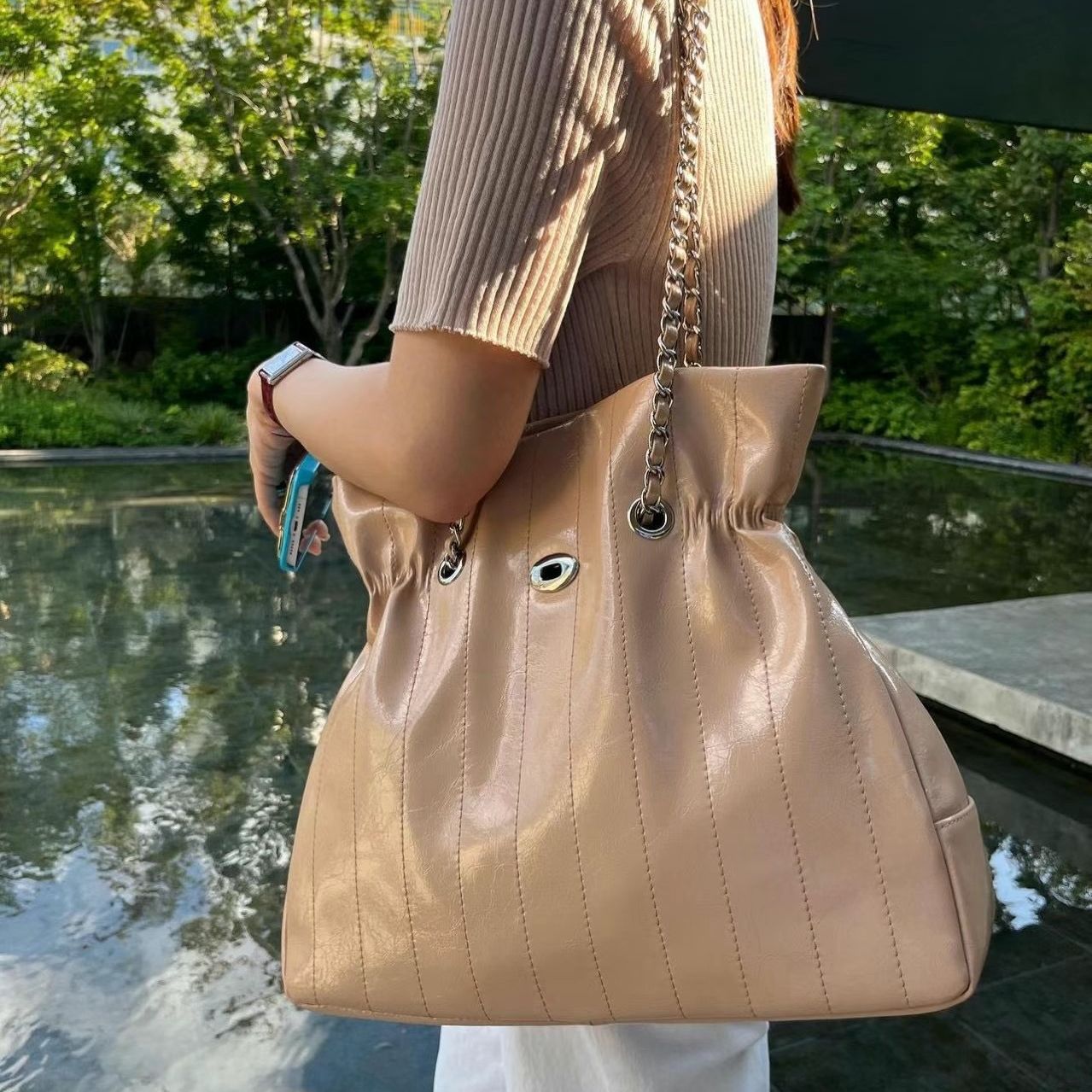 Women's New Fashion Large Capacity Chain Shoulder Bags
