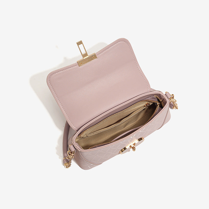 Niche High-grade Rhombus Underarm Fashion Baguette Shoulder Bags