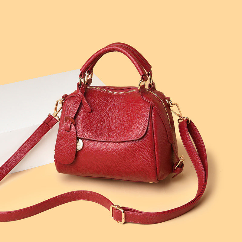 Women's Pattern Large Capacity Mom Retro Solid Handbags