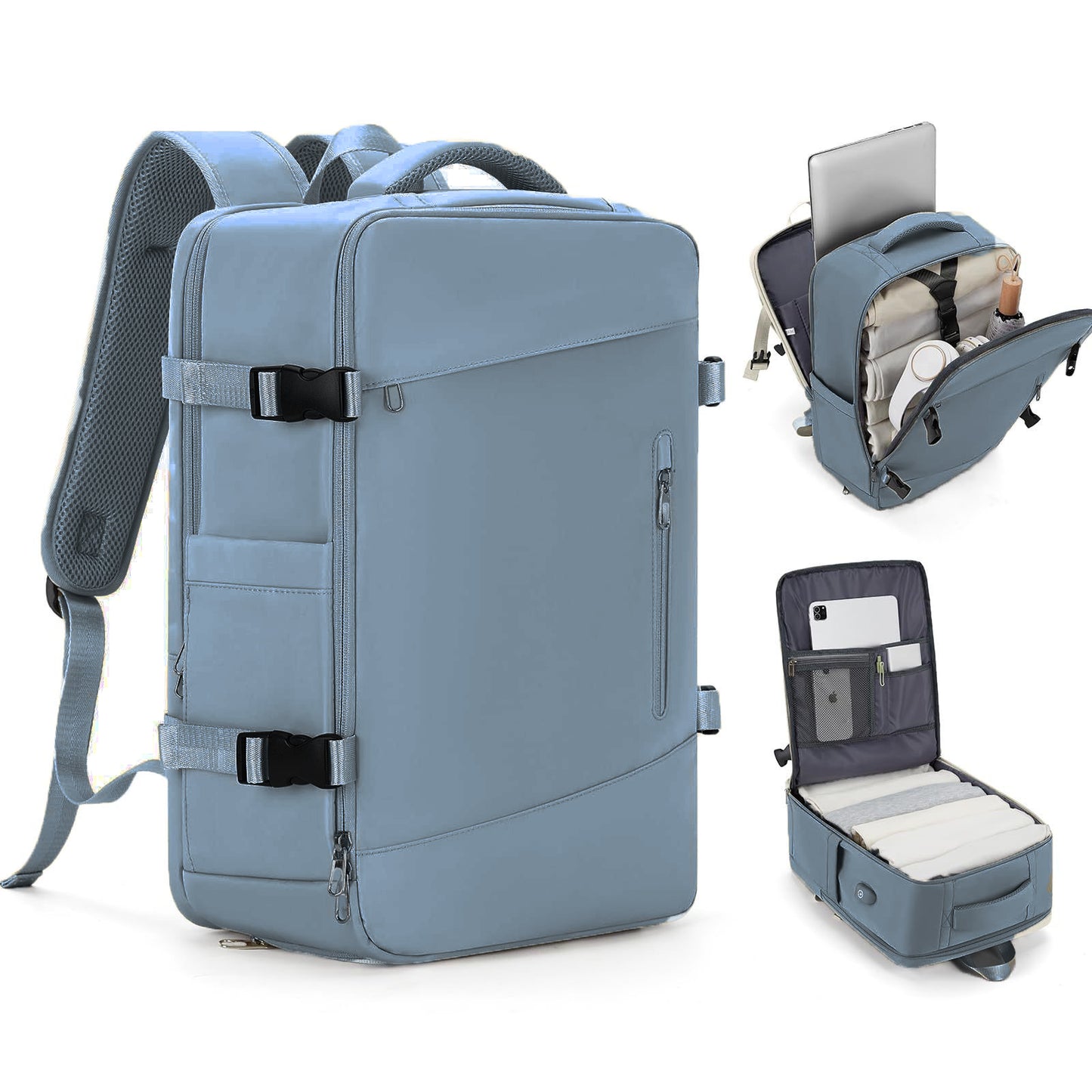 Women's Versatile Durable Large Capacity Expansion Backpacks