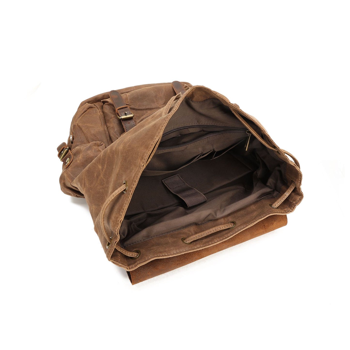 Vintage Crazy Horse Leather Waterproof Oil Wax Canvas Bags