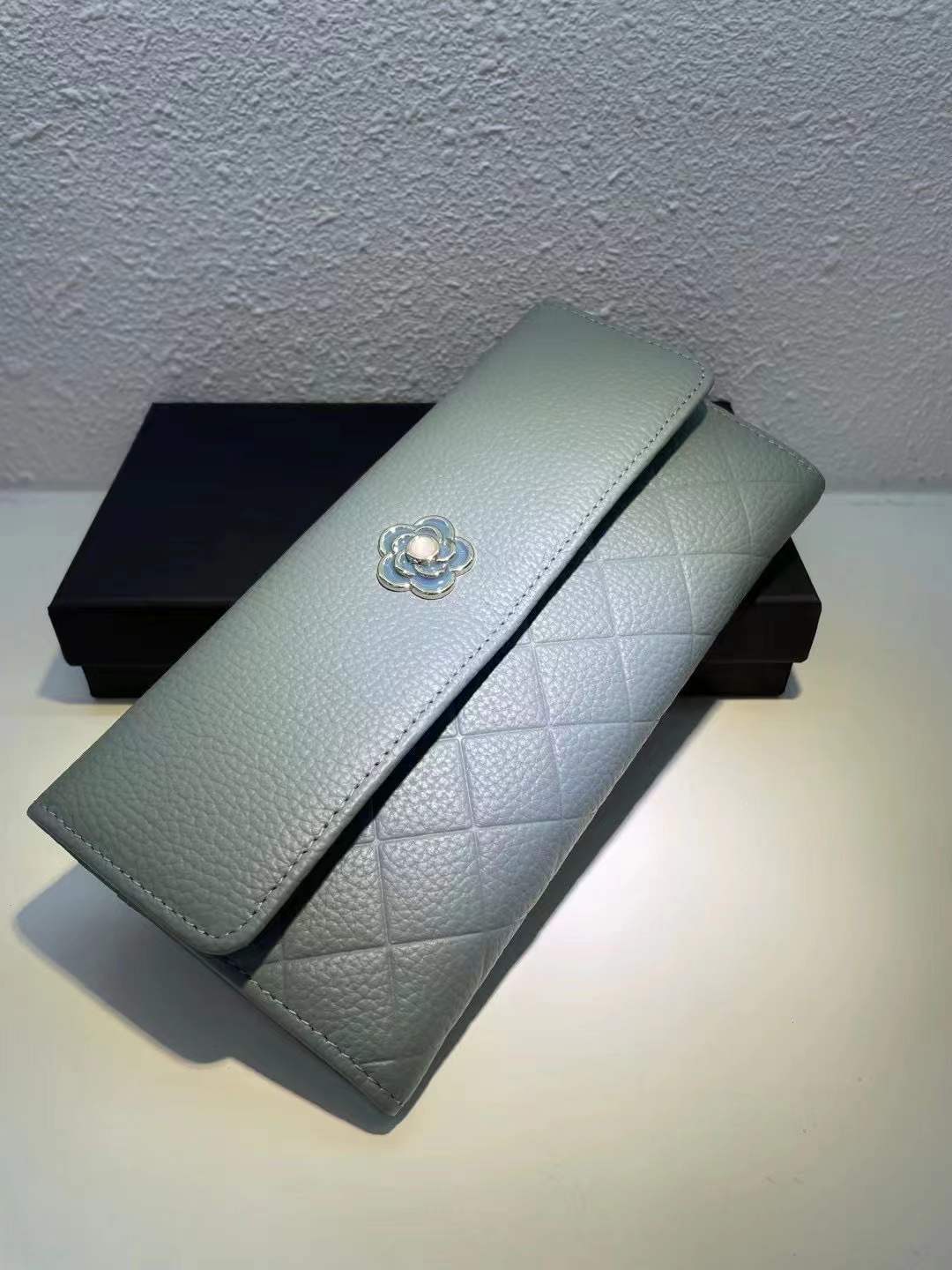 Korean Style Fashion Soft Cowhide Classic Ladies Wallets