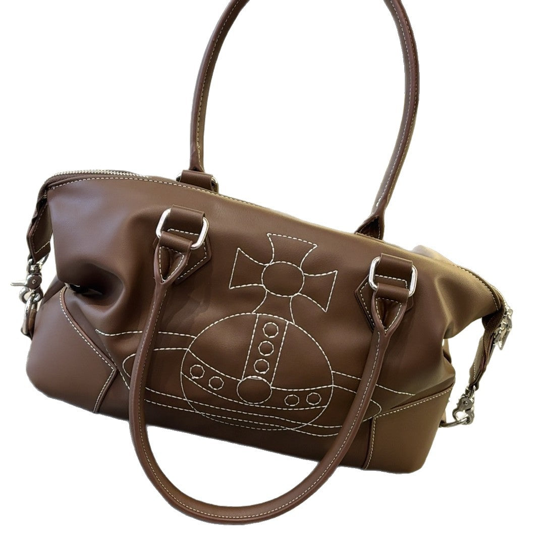 Attractive Mother's Embroidery Thread Fashion Retro Bags