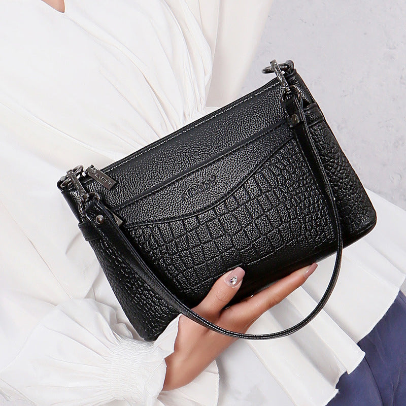 Pouch Female Crocodile Pattern Portable For Crossbody Bags