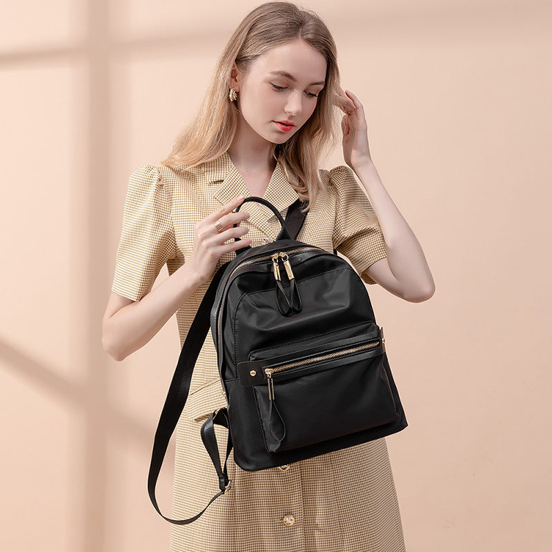 Oxford Cloth Female Fashion College Simple Backpacks