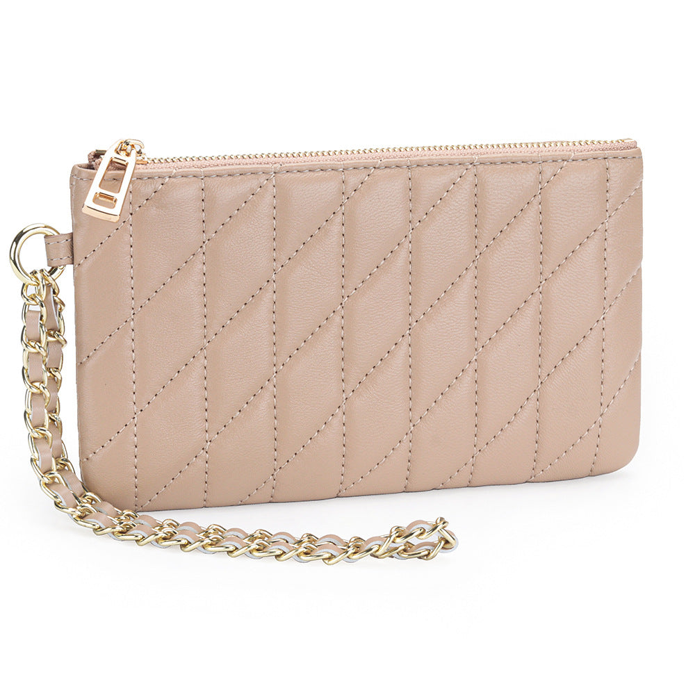 Women's Fashion Embroidery Classic Style Long Mobile Storage Bags