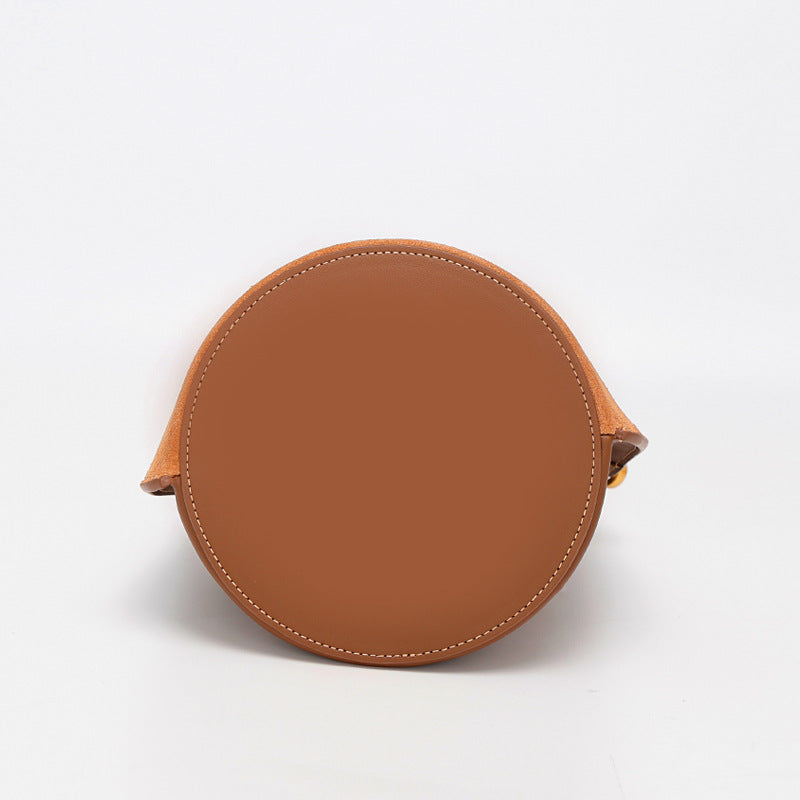 Women's Textured Cowhide For Design Portable Handbags