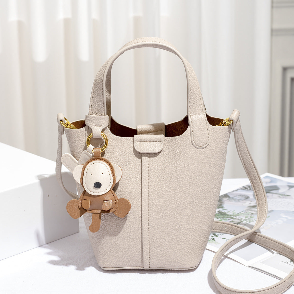 Women's Style Vegetable Basket Large Capacity Portable Handbags