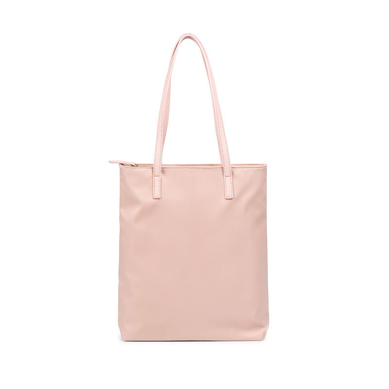 Women's Versatile Simple Oxford Cloth Canvas Vertical Shoulder Bags