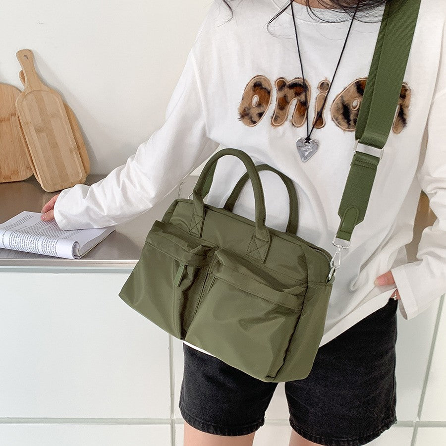 Women's Nylon Simple Large Capacity Commuter Crossbody Bags