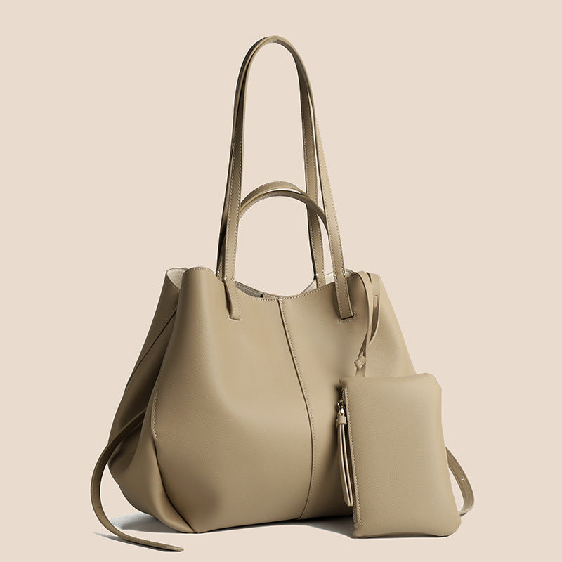 Women's Underarm Two-piece Set Large Capacity Commuter Simple Bags