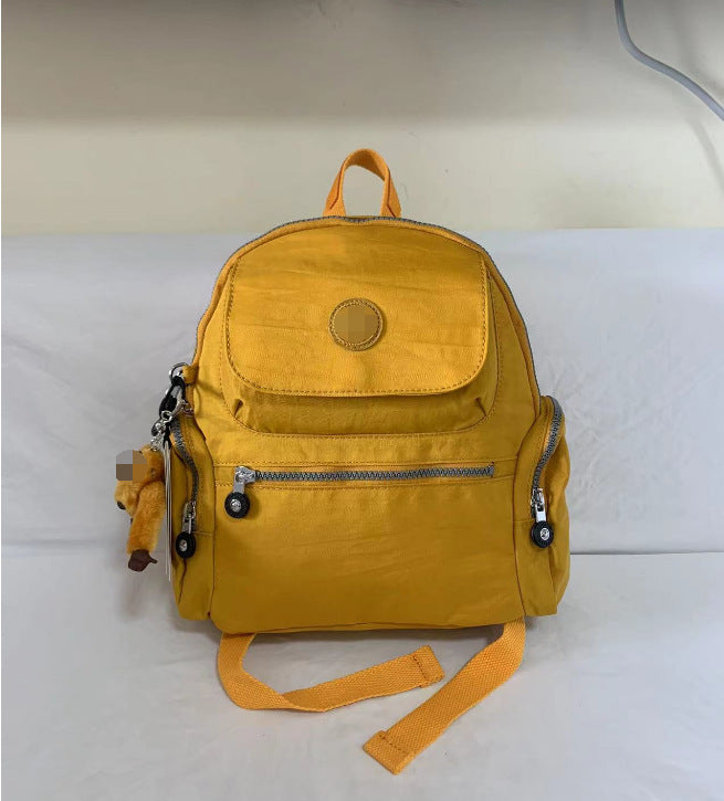 New Elegant Nylon Home Monkey Medium Backpacks