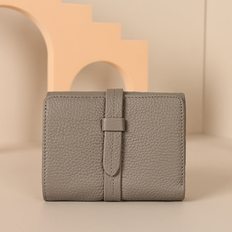 Women's Korean Soft Genuine Leather High-grade First Ladies Wallets