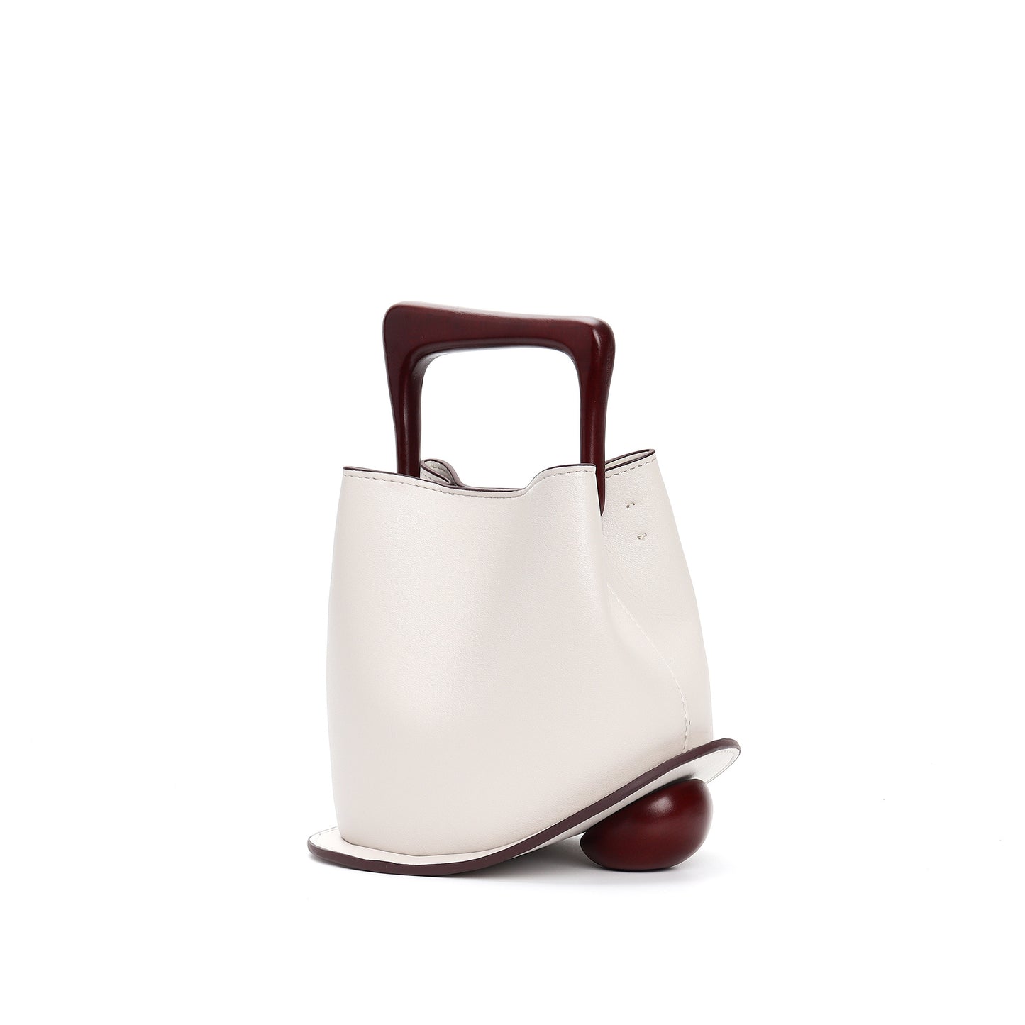 Women's Cowhide Leather Advanced Commuter Vegetable Basket Shoulder Bags