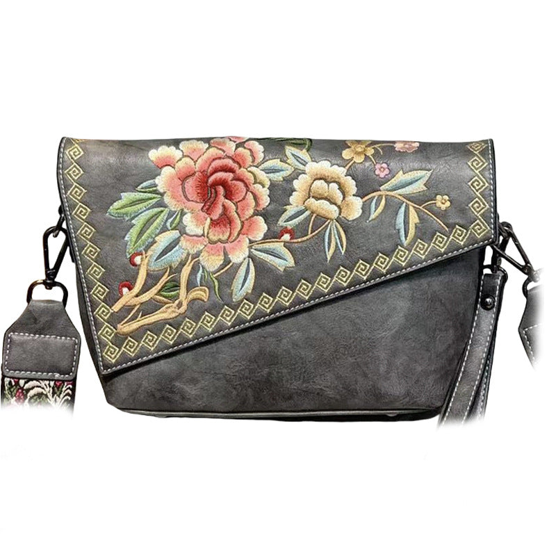 Women's Retro Exquisite Chinese Style Embroidery With Shoulder Bags