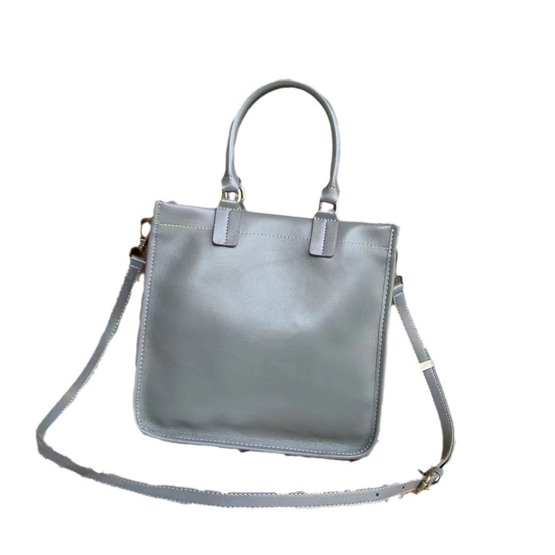 Women's Top Layer Cowhide Vintage Leather Live Crossbody Bags