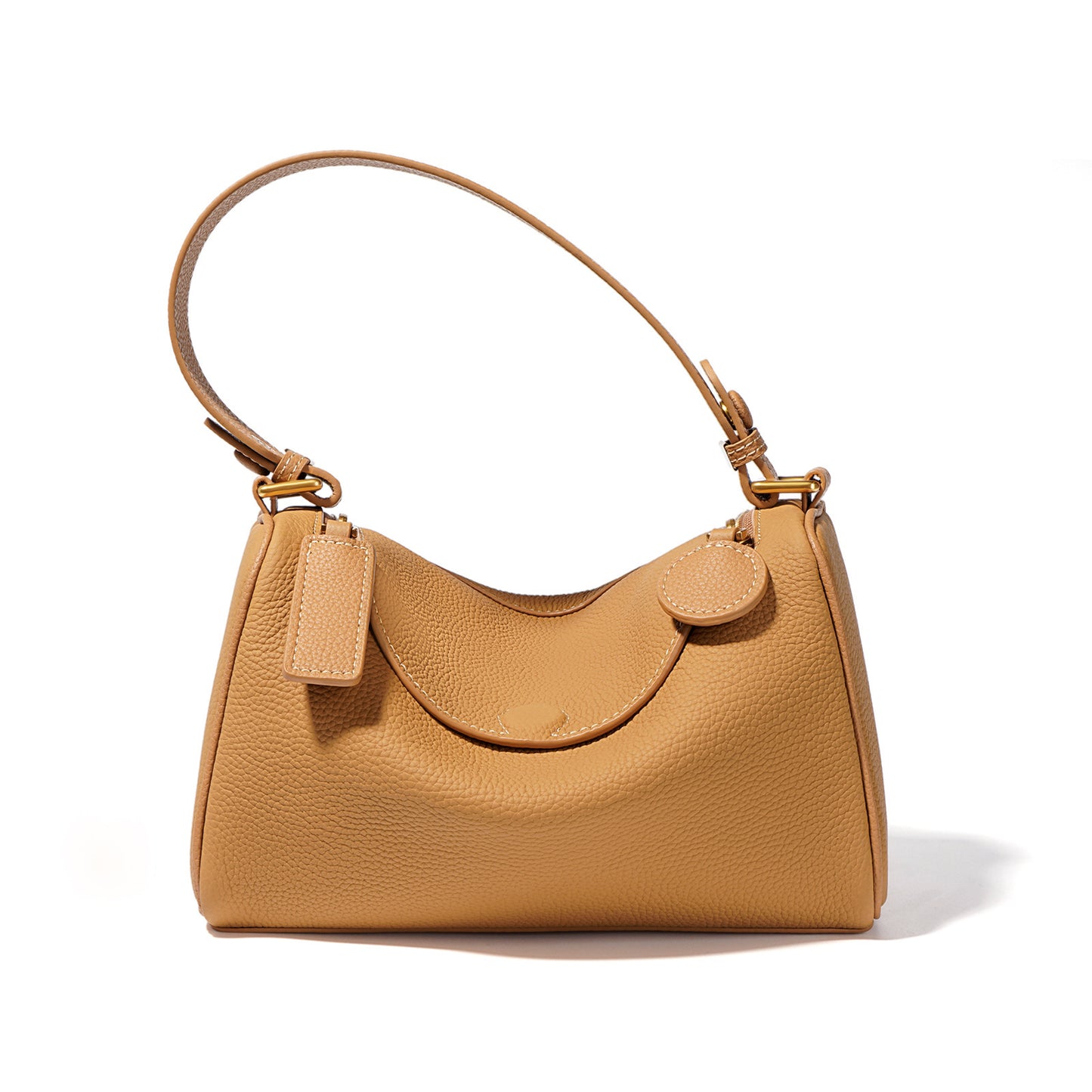 Women's Cowhide Niche High-grade Portable Fashion Boston Crossbody Bags
