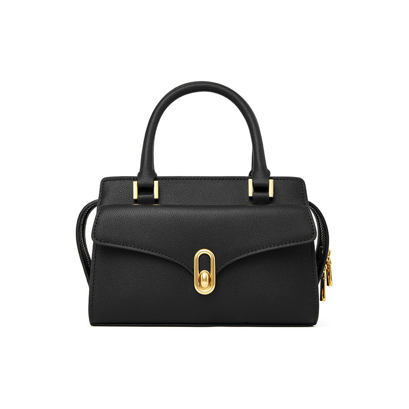 Women's Retro Easy Matching Cowhide Advanced Texture Crossbody Bags