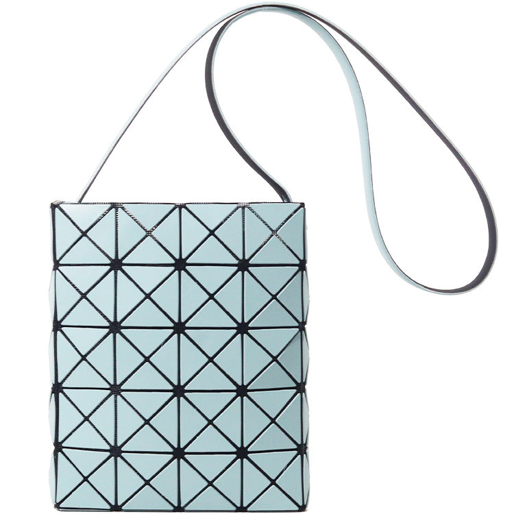 Box Geometric Diamond Pattern Portable Fashion Crossbody Bags