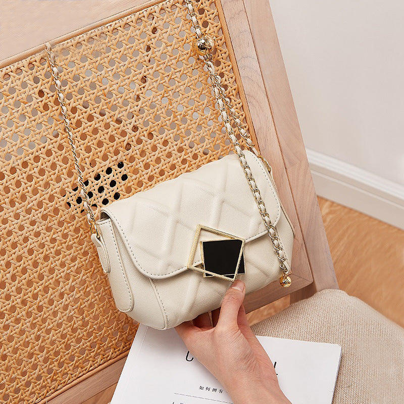 Women's Chain Summer Fashion Diamond Pattern Classic Shoulder Bags