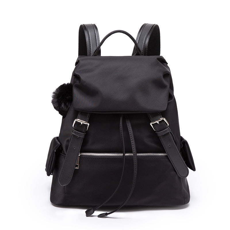 Women's Fashionable Drawstring Simple Commute Large Capacity Backpacks