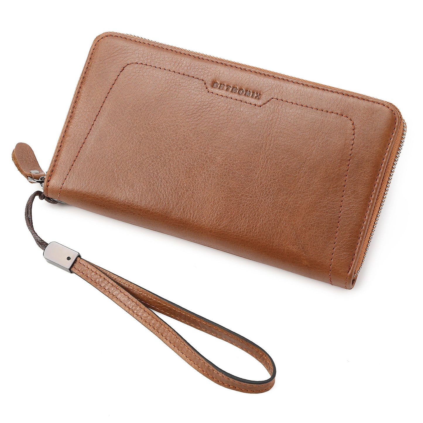 Men's Leather For Man Long Type Oil Men's Wallets