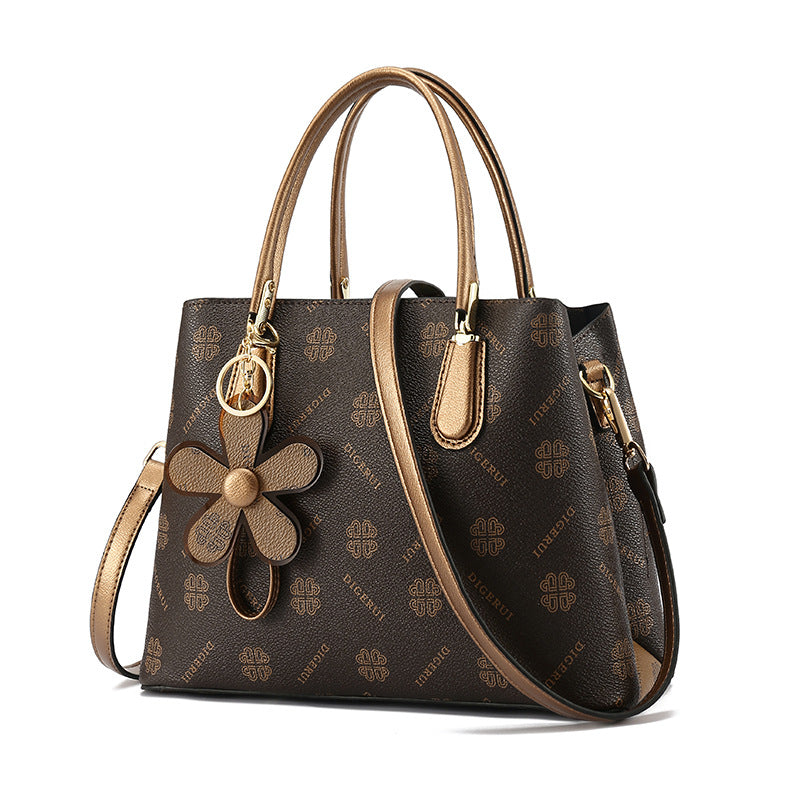 Fashionable Elegant Lady Mom Simple Large Handbags
