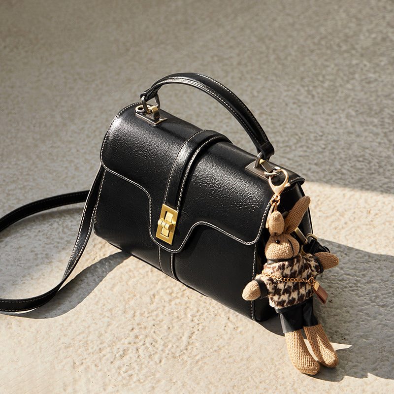 Women's Fu High Sense Mother Elegant Genuine Handbags