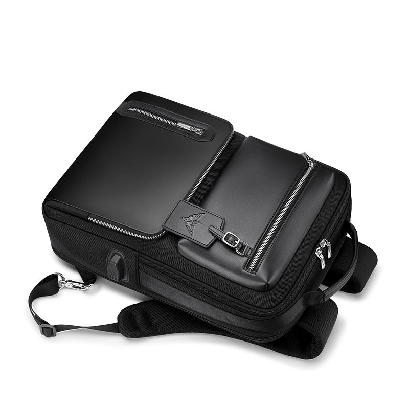 Men's Paul Leisure Business Trip Computer Backpacks