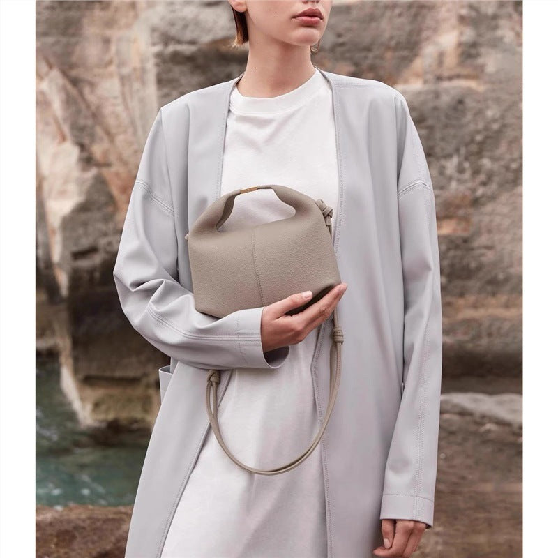 Lunch Female Niche High-grade Portable Cloud Handbags