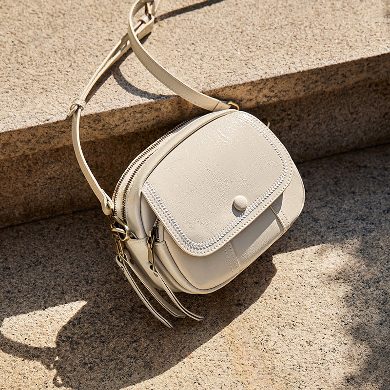 Women's Underarm Summer High-grade Genuine Leather Woman's Crossbody Bags