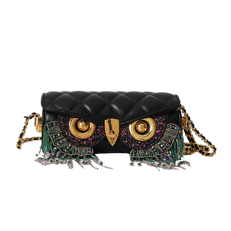 Women's Owl Style Fashion Trendy Live Broadcast Shoulder Bags