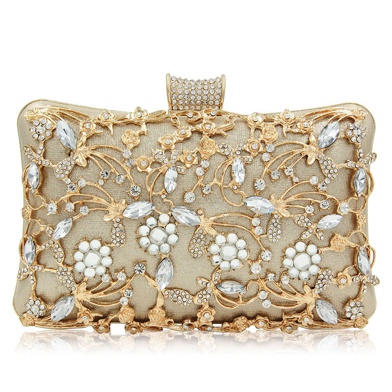 Women's Colorful Moon Hand Hollow Will Be Banquet Evening Bags