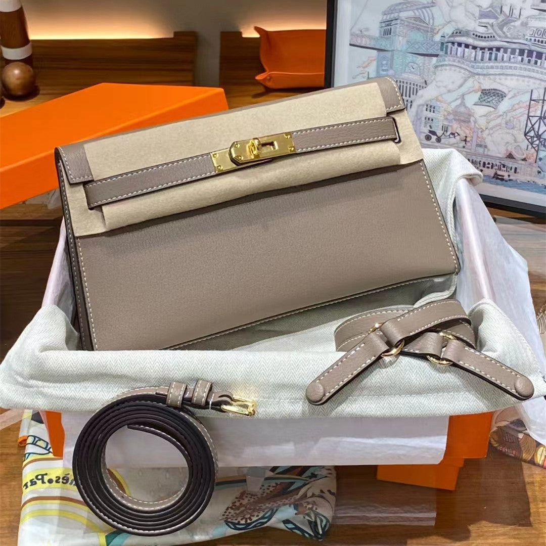 Women's Pattern Kelly Underarm High-grade Horizontal Vintage Bags