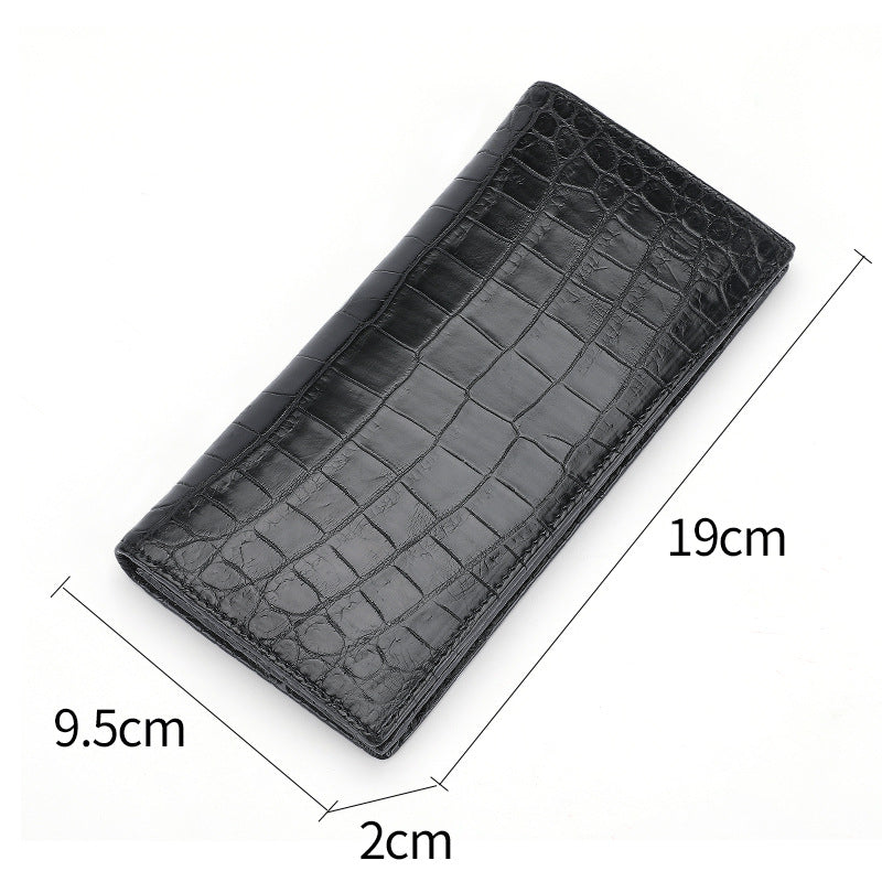 Leather Long Business Genuine Clutch Belly Men's Wallets