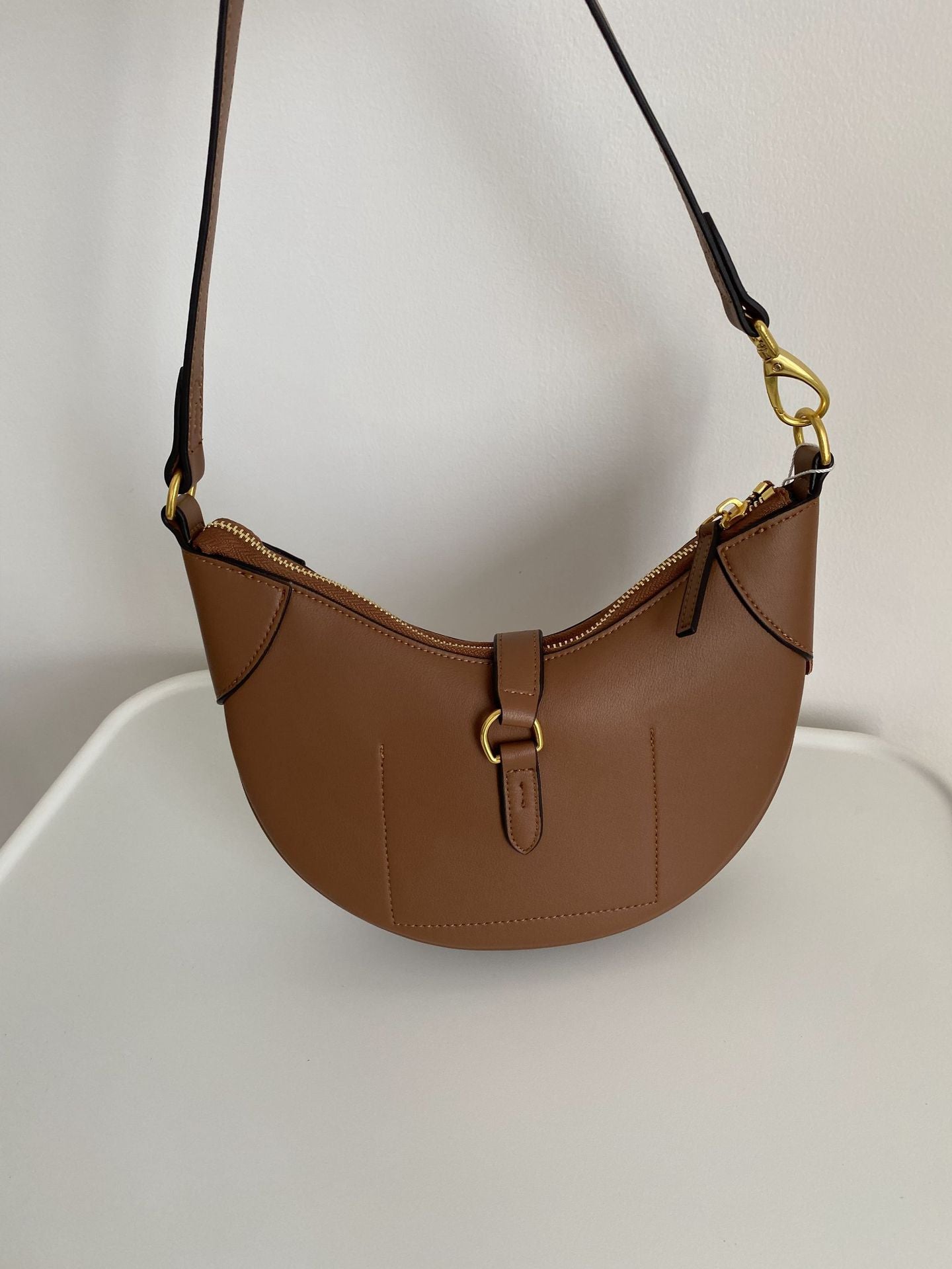 Women's Designer Polo Ralph Lauren Genuine Leather Shoulder Bags