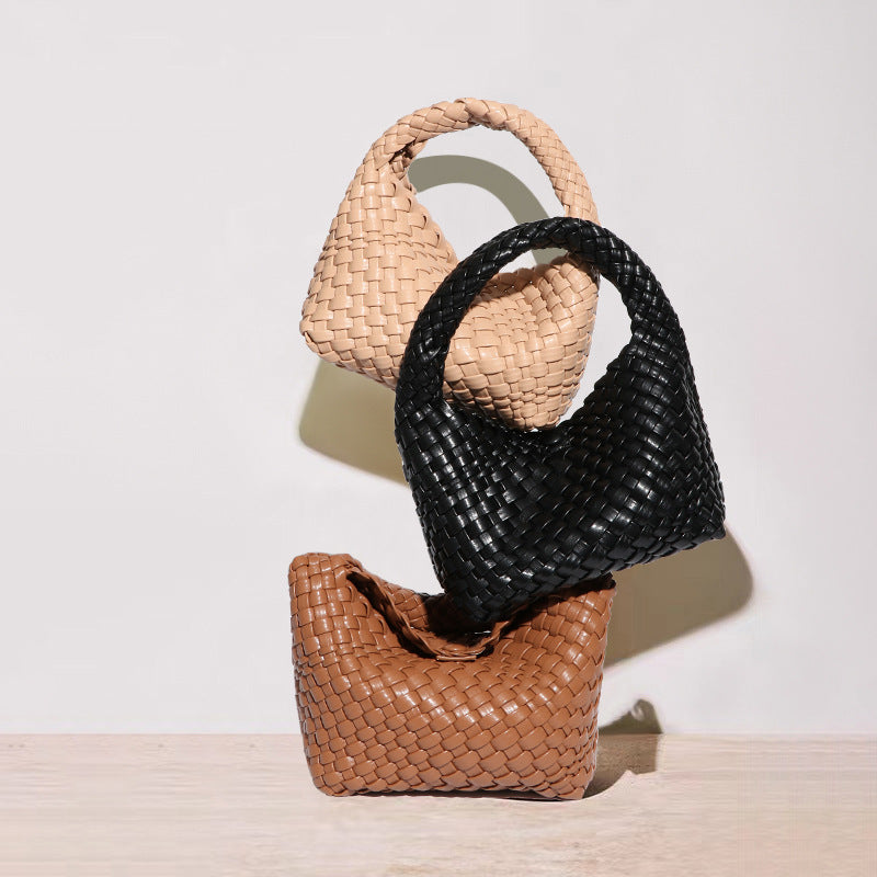 Women's Design High-grade Vegetable Basket Woven Springtide Crossbody Bags