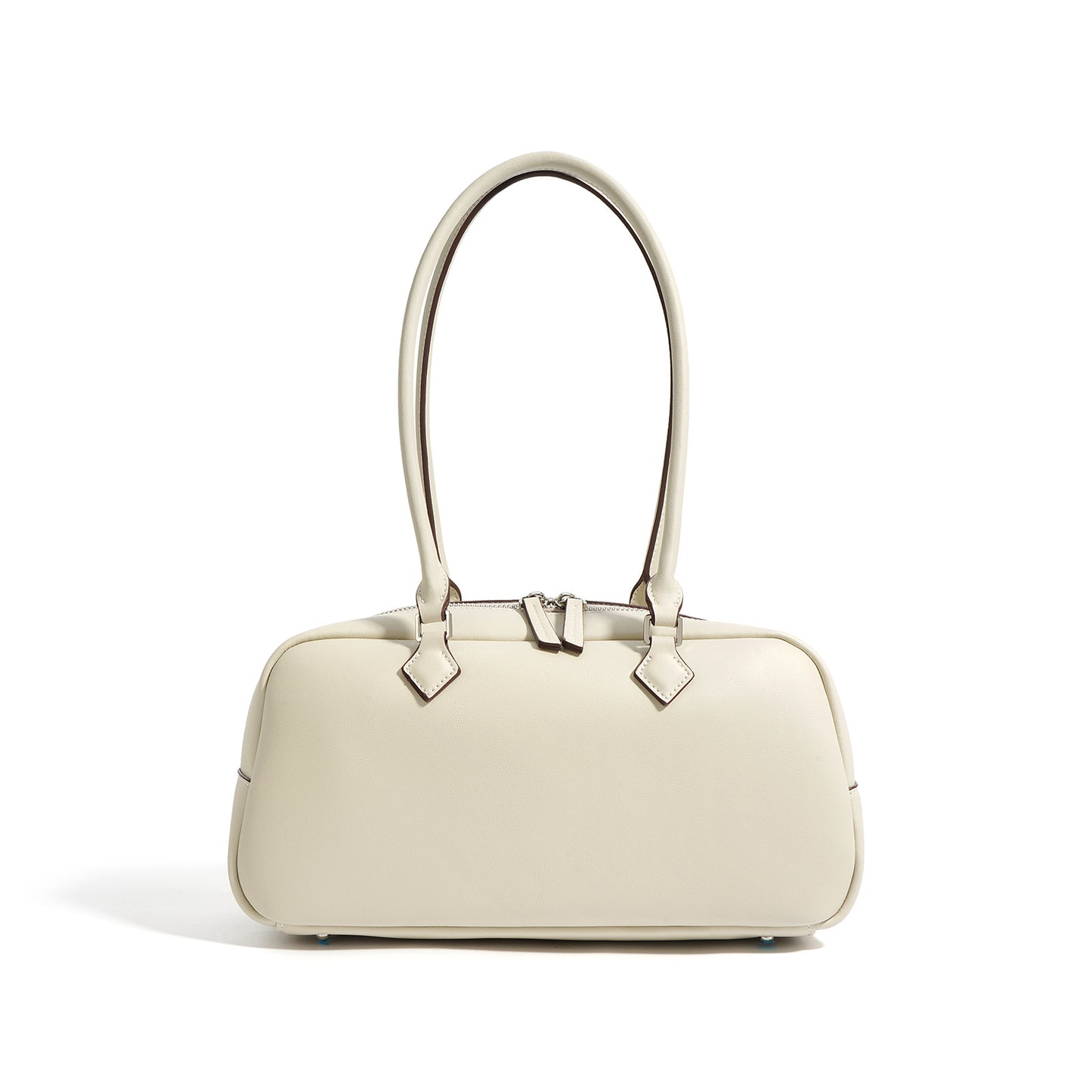 Spring Cowhide Bowling Simple Commute Versatile Handbags