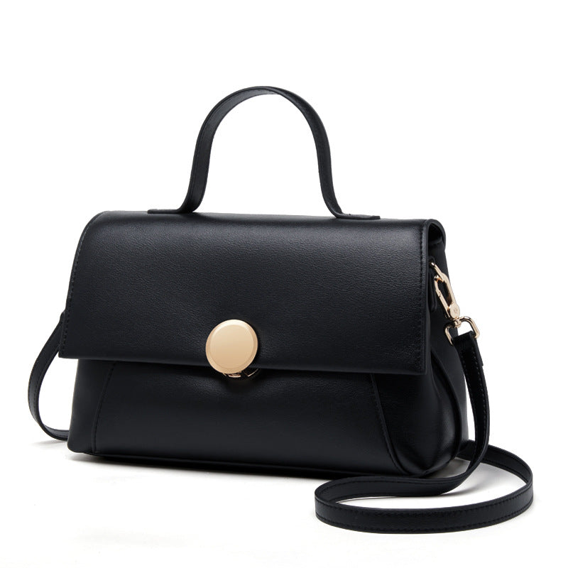 Women's Soft Cowhide Leather Light Luxury Minority Shoulder Bags